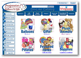 Progressive Balloons & Gifts - Walgreens Website