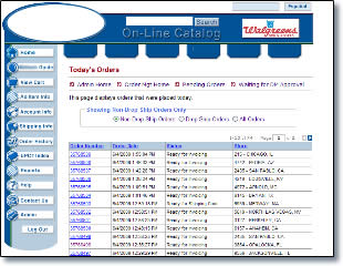 Walgreens B2B Web Application - Vendor name and logo withheld upon request